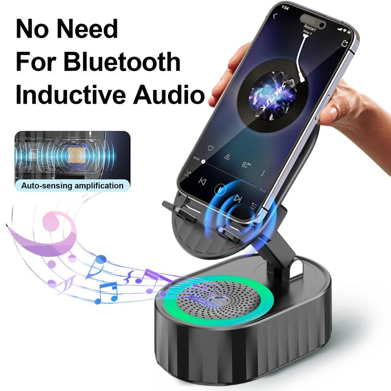 5-in-1 Wireless Speaker with Bluetooth & Adjustable Stand