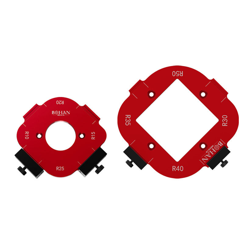 Trimmer Cutting R Angle Arc Template