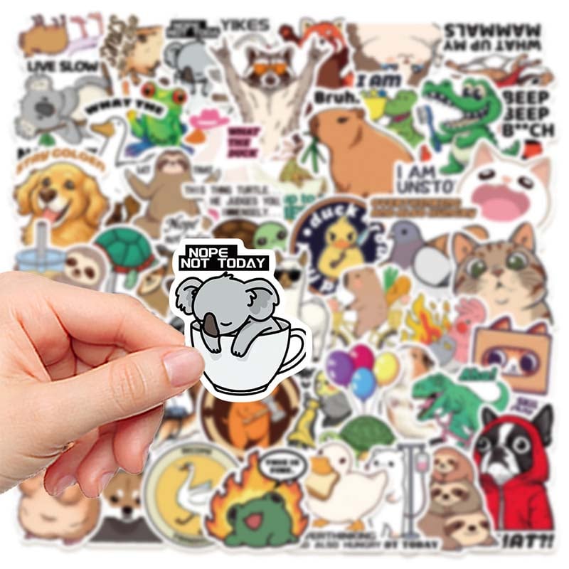 50 Funny Animal stickers