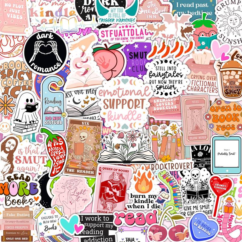 120 PCS Book Stickers for Kindle