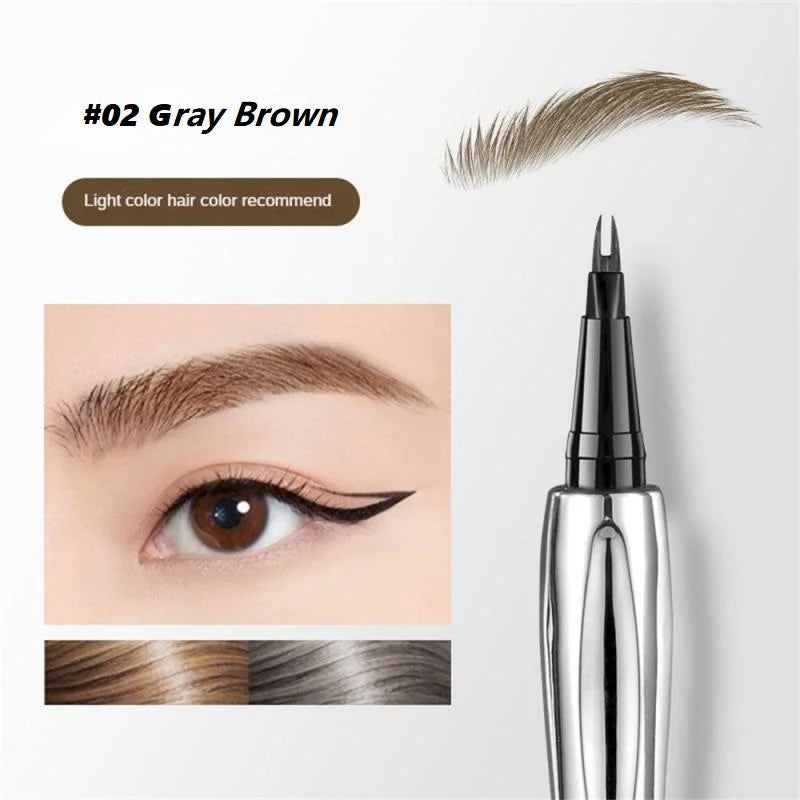 Micro-Fork Tip Long-lasting Waterproof Brows Pencil