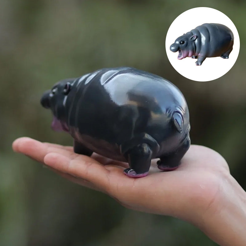 Cartoon Hippopotamus Ornaments