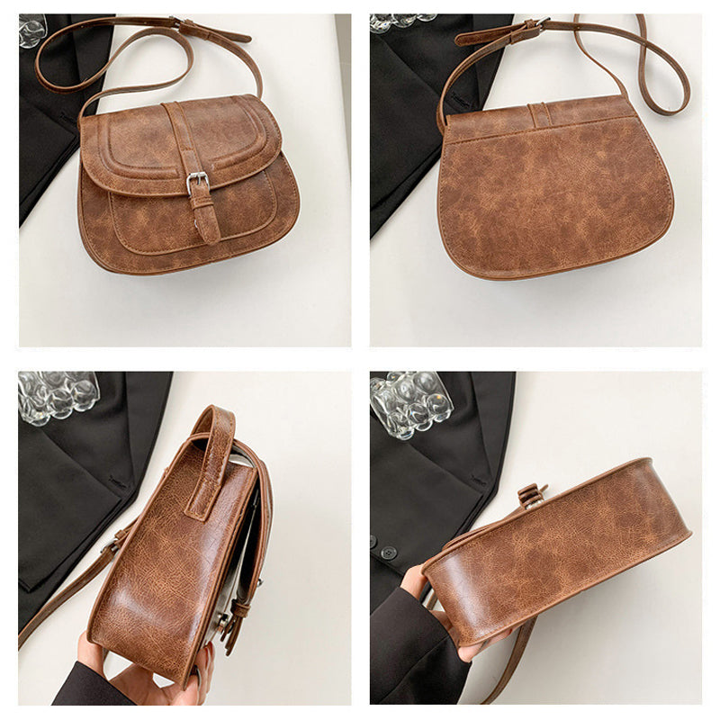 Retro Saddle Crossbody Bag