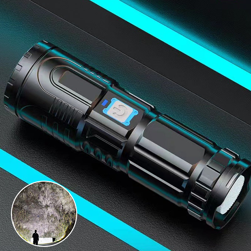 Zoom bright flashlight