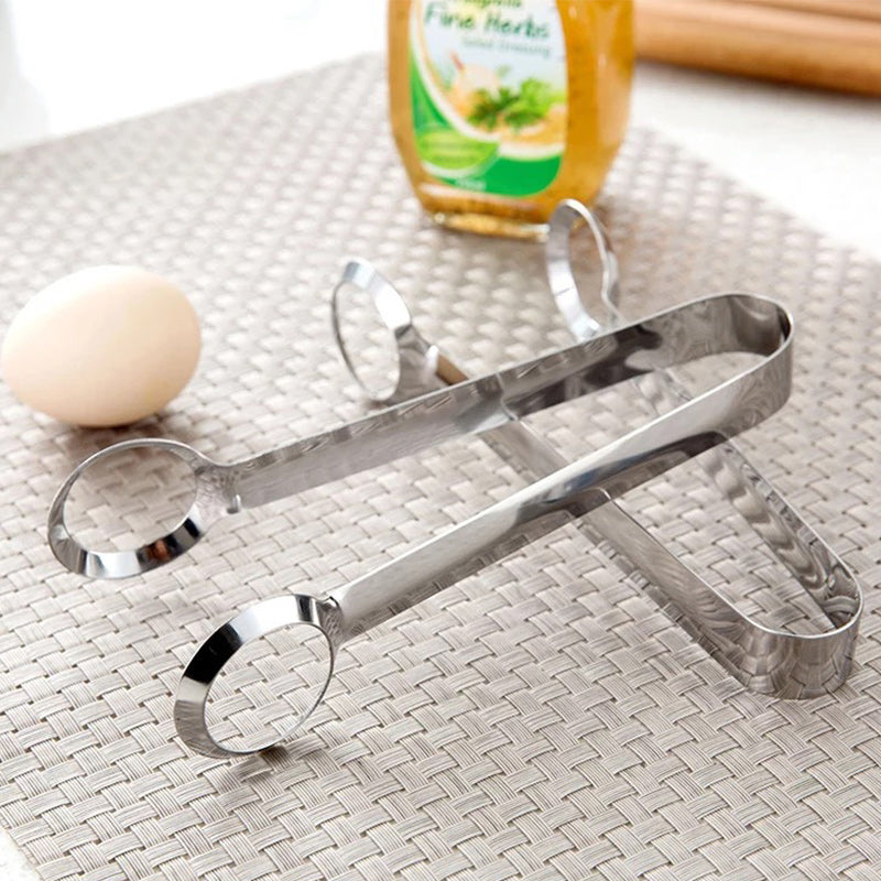 Stainless Steel Extended Egg Clip - Practical Kitchen Tool