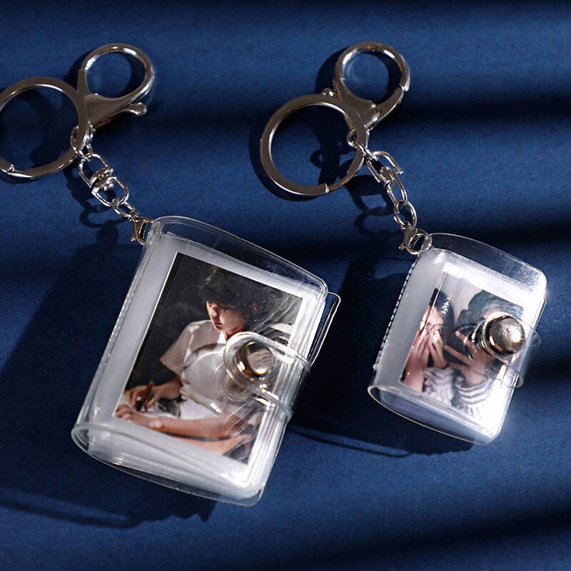 Small Photo Album Key Chain Pendant