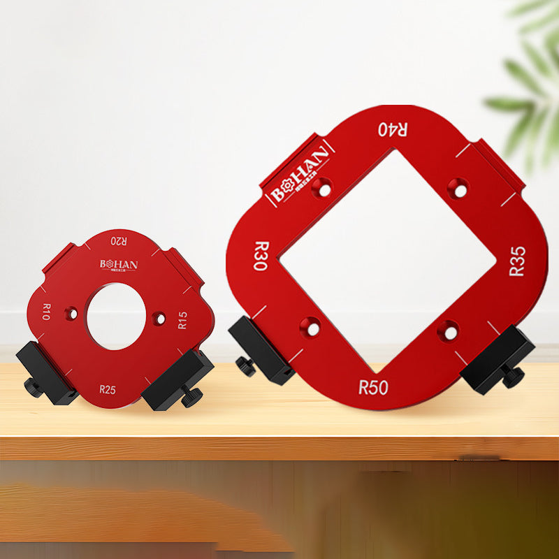 Trimmer Cutting R Angle Arc Template