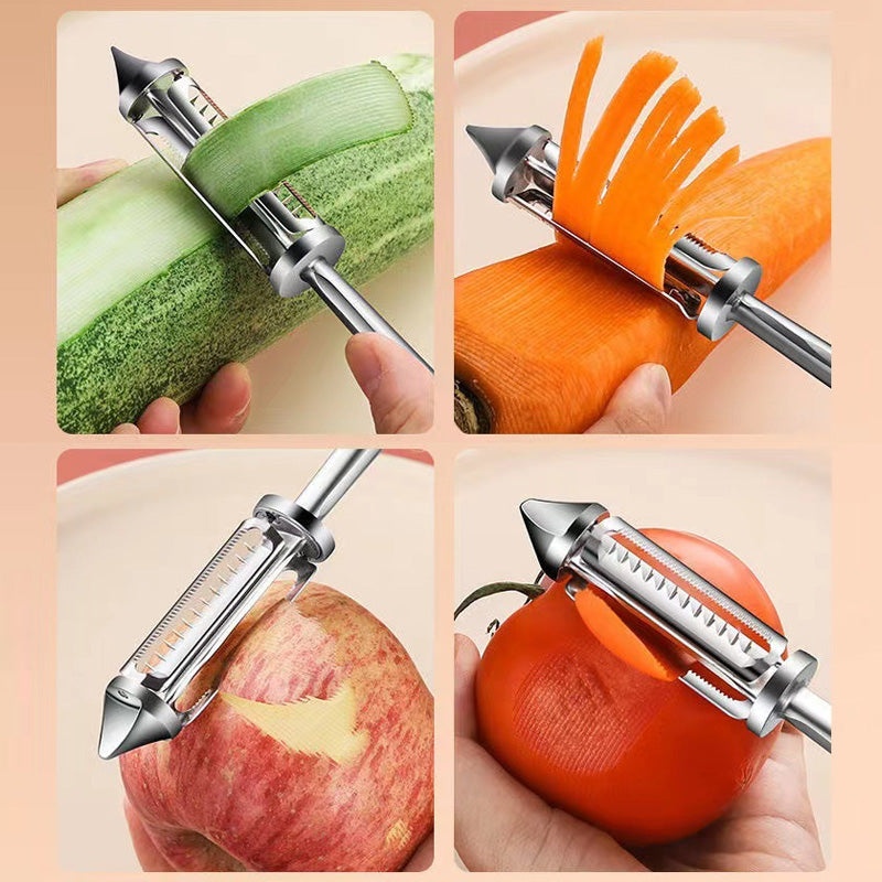 5-in-1 Peeler and Grater Tool