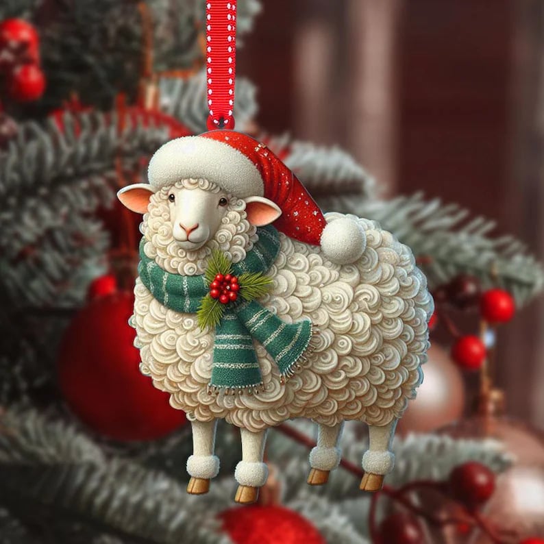 Animal Christmas Ornament