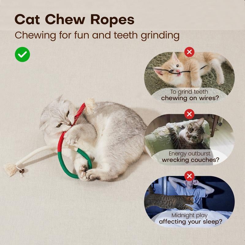 Cat Toys Chewing Rope