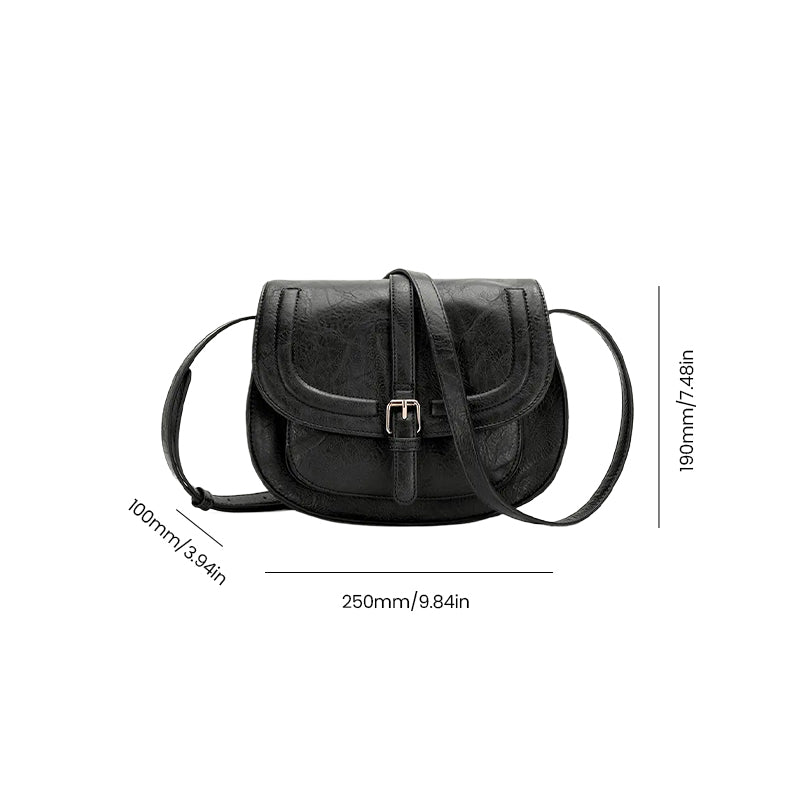 Retro Saddle Crossbody Bag