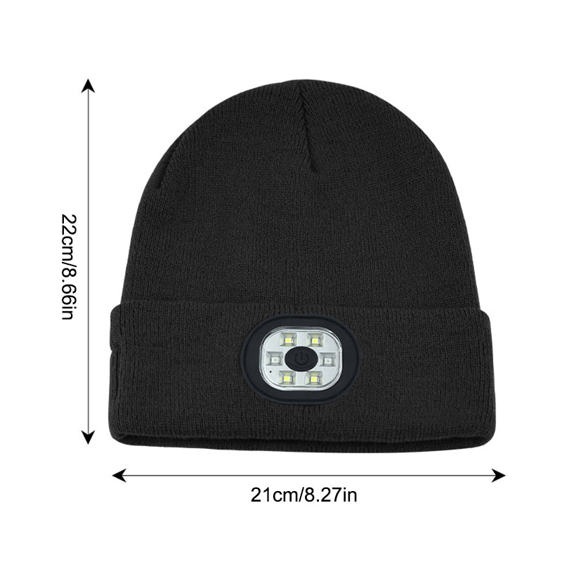 LED Light Bluetooth Warm Hat