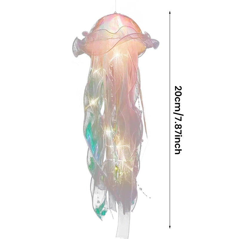 Ribbon Jellyfish Lamp