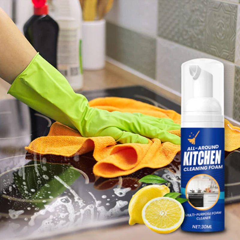 Heavy-Duty Kitchen Foaming Degreaser & Cleaner