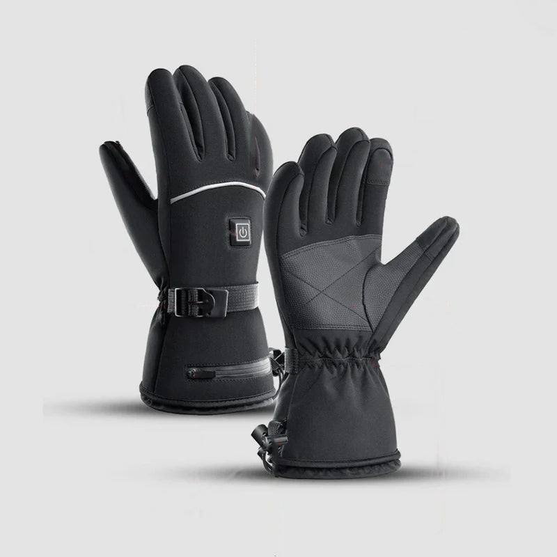 Warm touch screen heated gloves