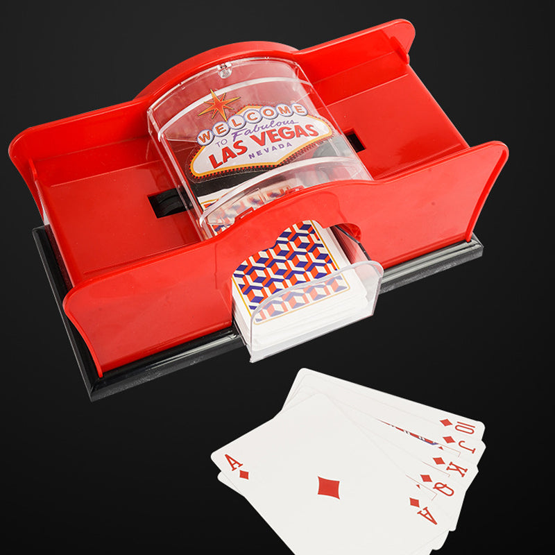 Hand-Cranked Poker Shuffler