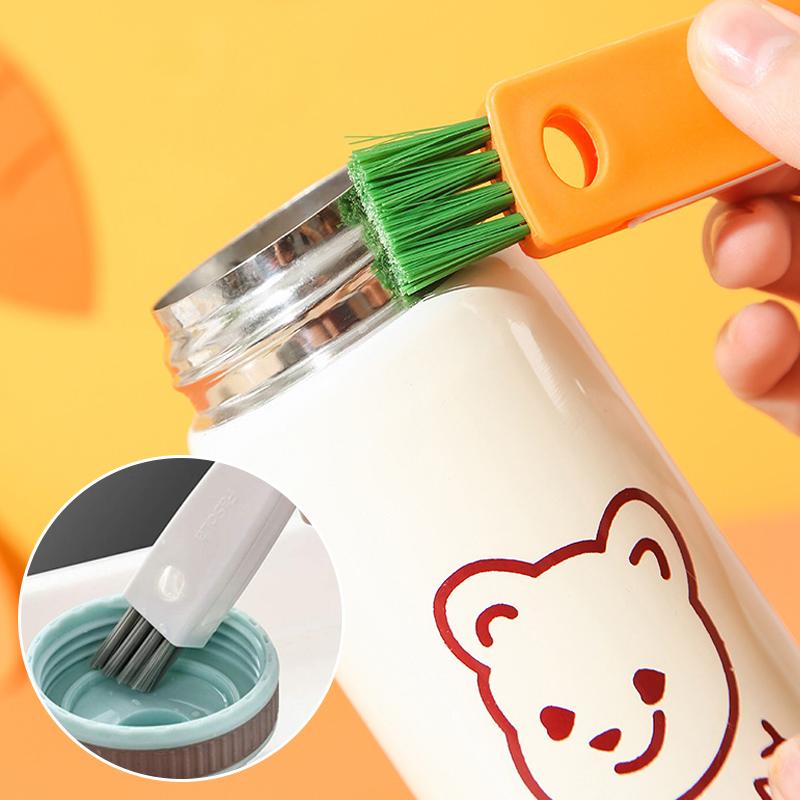 Creative 3-in-1 Multifunctional Cup Lid Cleaning Brush