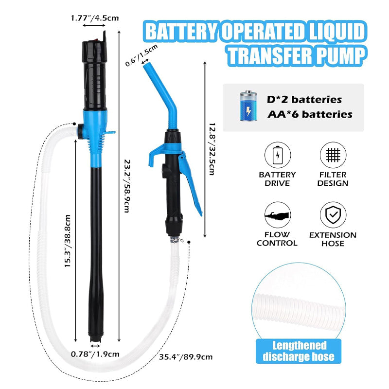 Portable Power Battery Pump