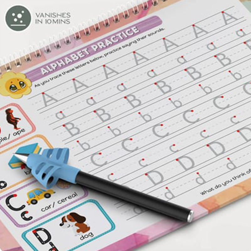 Reusable Grooved Handwriting Workbooks