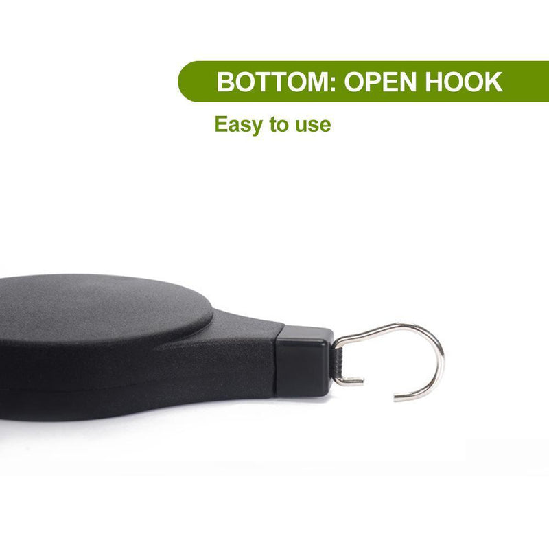 Retractable Hook For Garden Baskets Pots, Birds Feeder