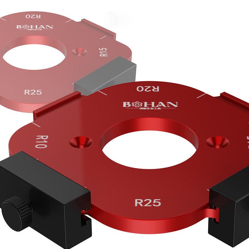 Trimmer Cutting R Angle Arc Template