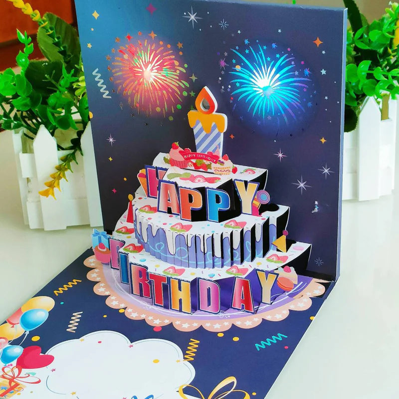 Pop up Happy Birthday Card