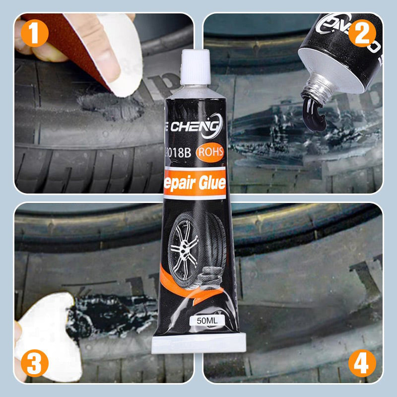 Waterproof & High-Temperature Resistant Tire Repair Glue