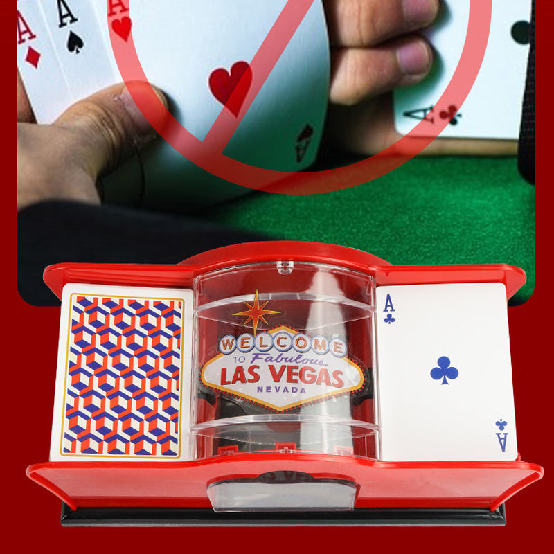 Hand-Cranked Poker Shuffler