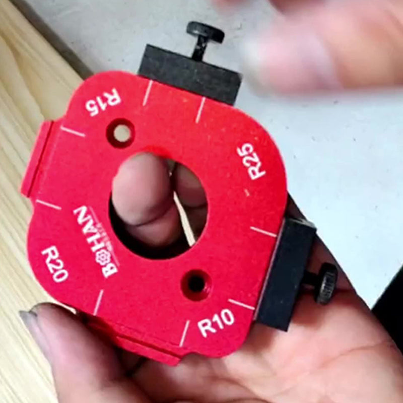 Trimmer Cutting R Angle Arc Template