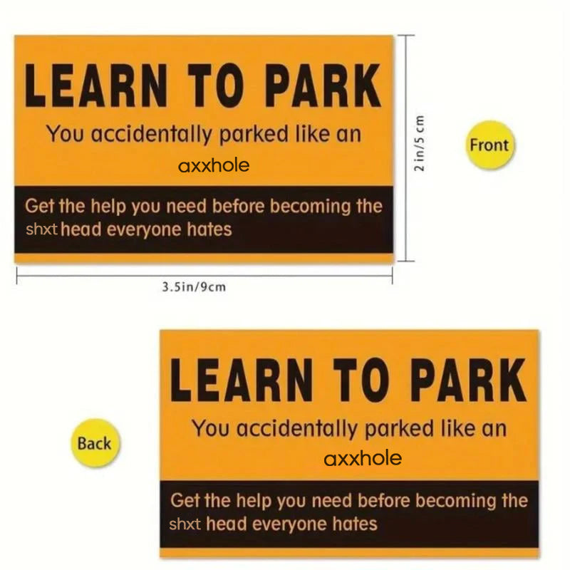 Funny Parking Card