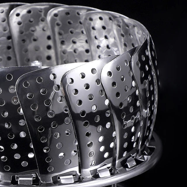 Stainless Steel Folding Steamer Basket