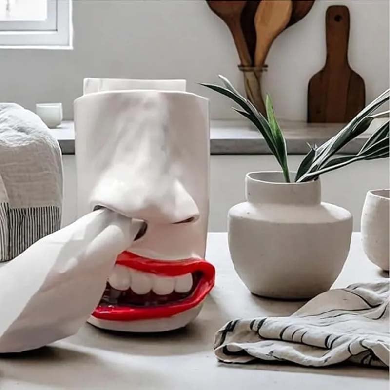 Funny nose tissue box