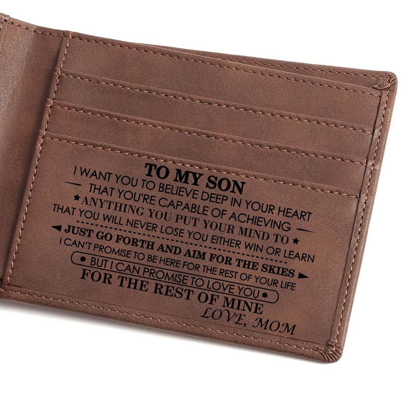 You Will Never Lose - Top-grain Leather Wallet