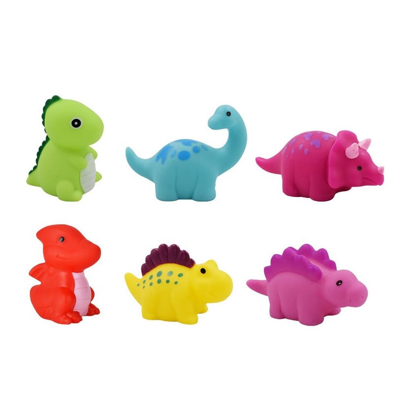 Glowing Dinosaur Shaped Bath Toy