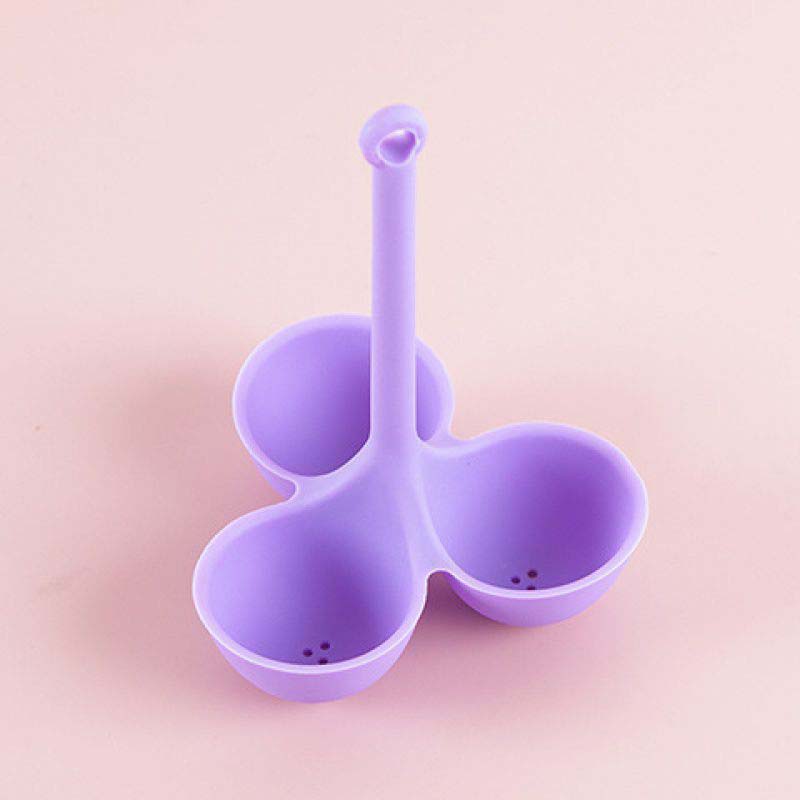 Food-Grade Silicone Egg Steamer