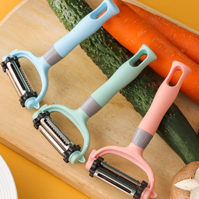 Stainless Steel 3-in-1 Multifunctional Peeler Knife