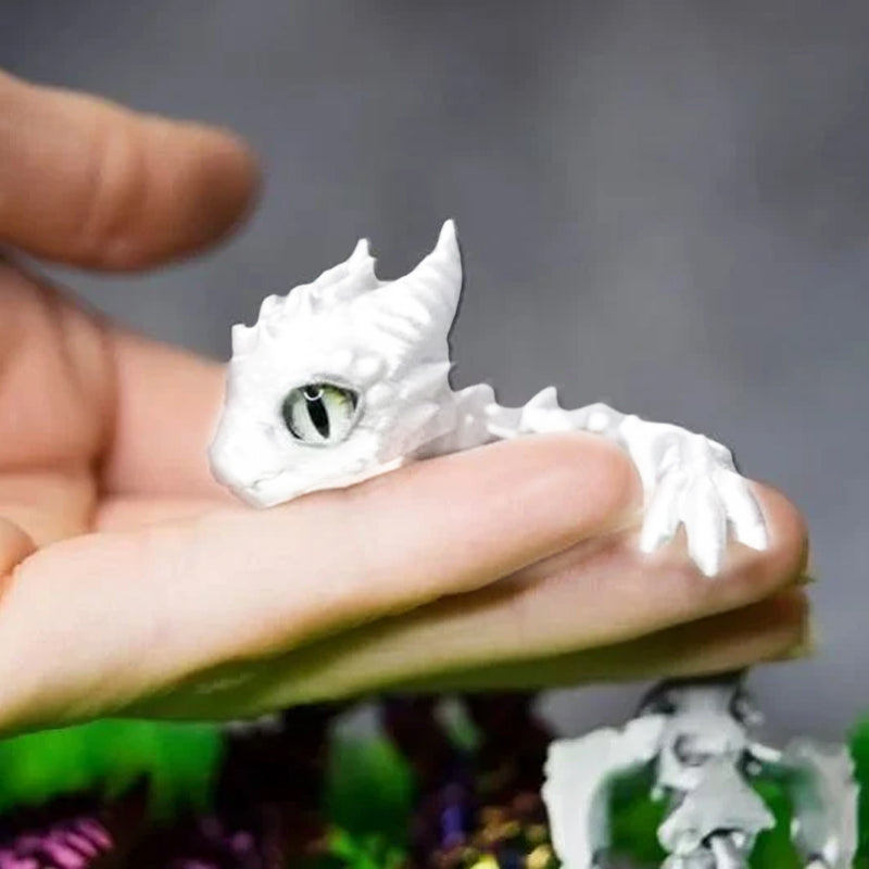 3D Printed Tiny Cute Dragon