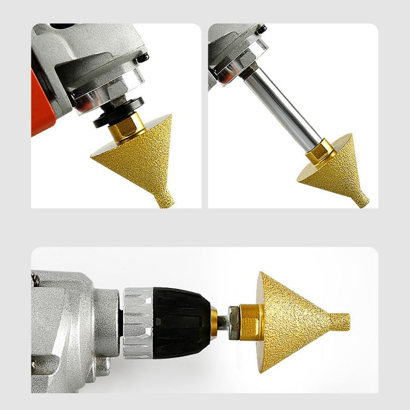 Diamond Beveling Chamfer Bit For Angle Grinders