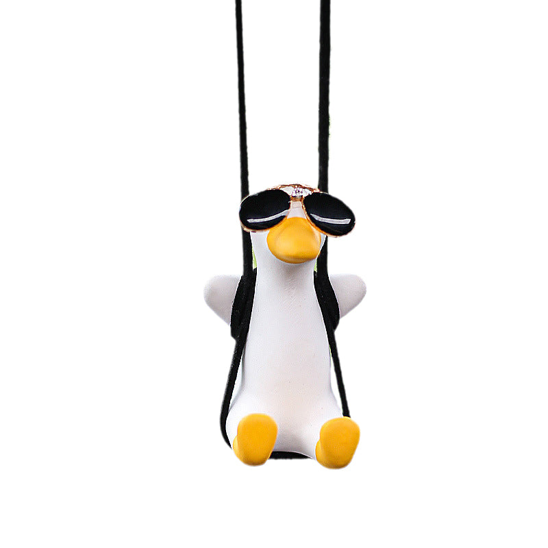 Car Flying Duck Hanging Ornament