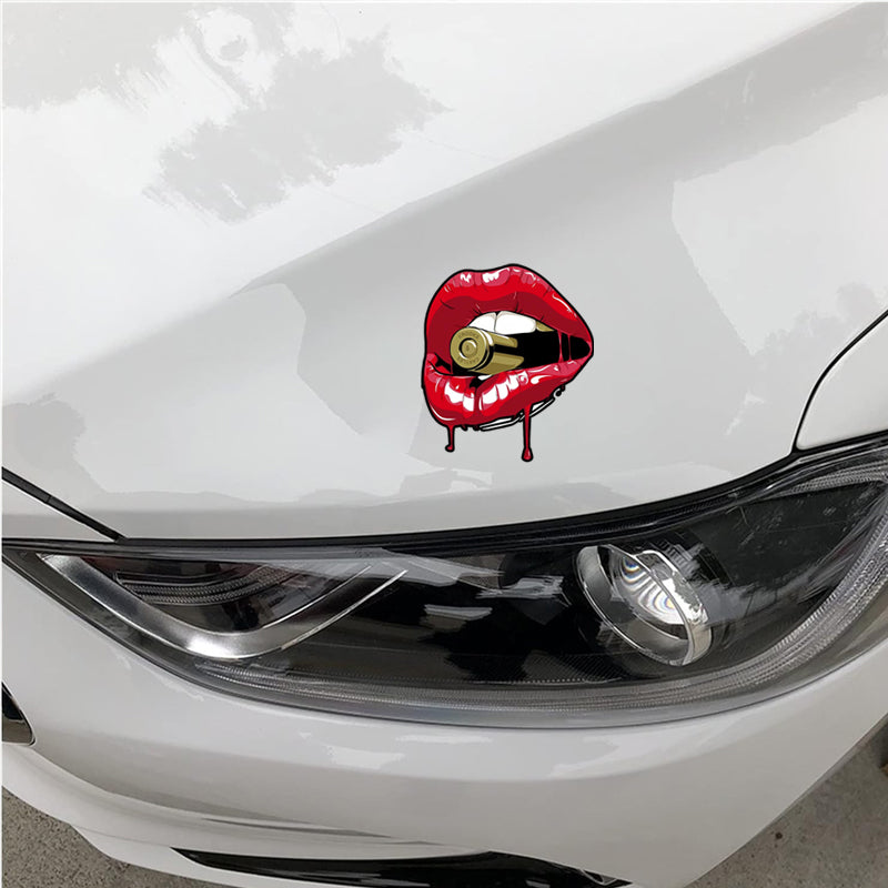 Bullet Lip Decorative sticker