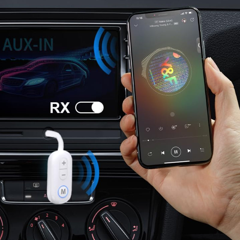 Wireless Bluetooth receiver and transmitter