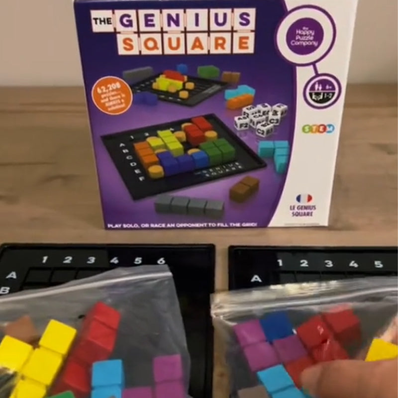 Genius Square Puzzles