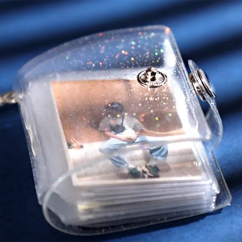 Small Photo Album Key Chain Pendant