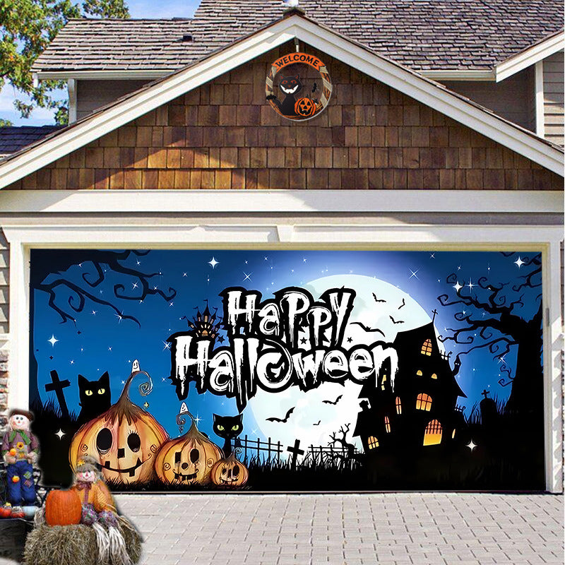 Halloween 2024 Garage Door Decoration