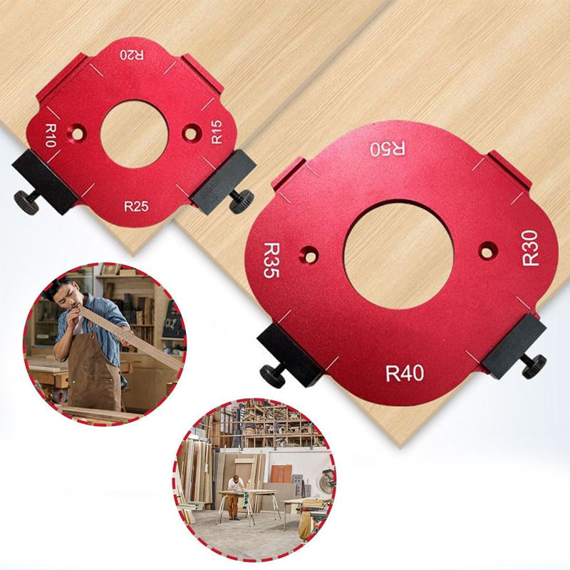 Trimmer Cutting R Angle Arc Template