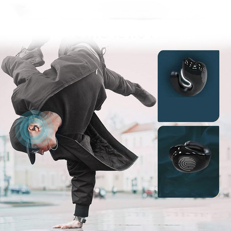 Single Waterproof Wireless Sports Earbud With Mic