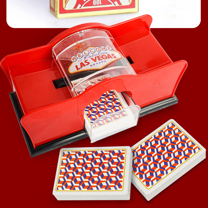 Hand-Cranked Poker Shuffler