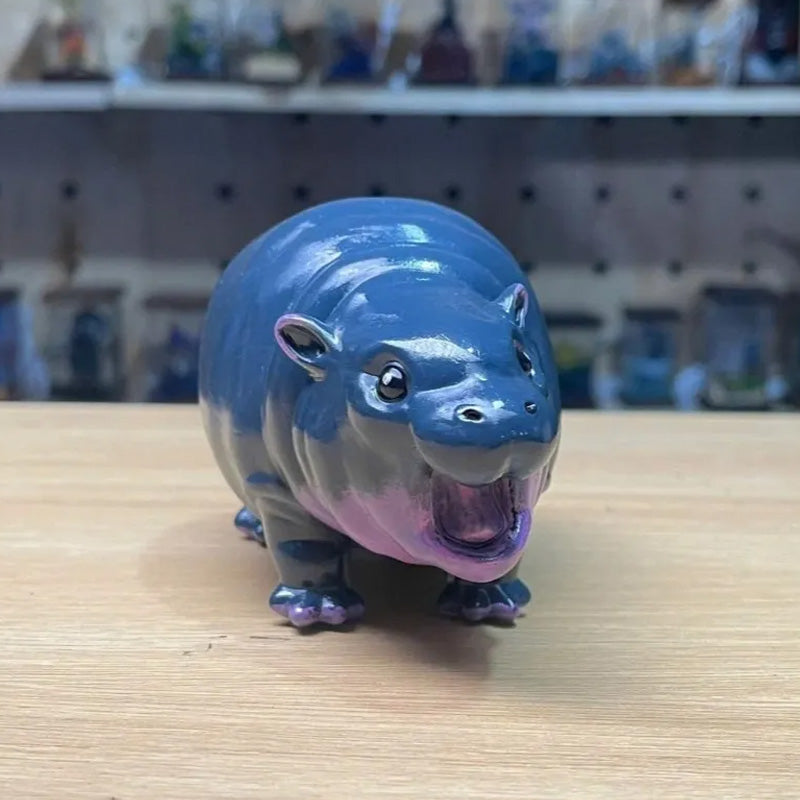 Cartoon Hippopotamus Ornaments