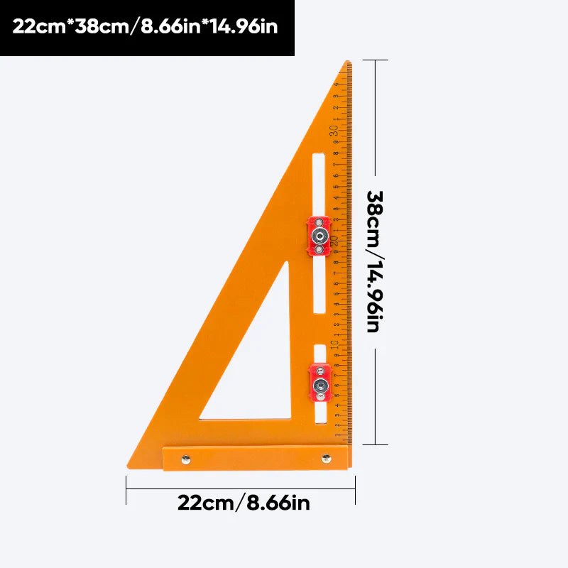 Positioning Triangle Ruler