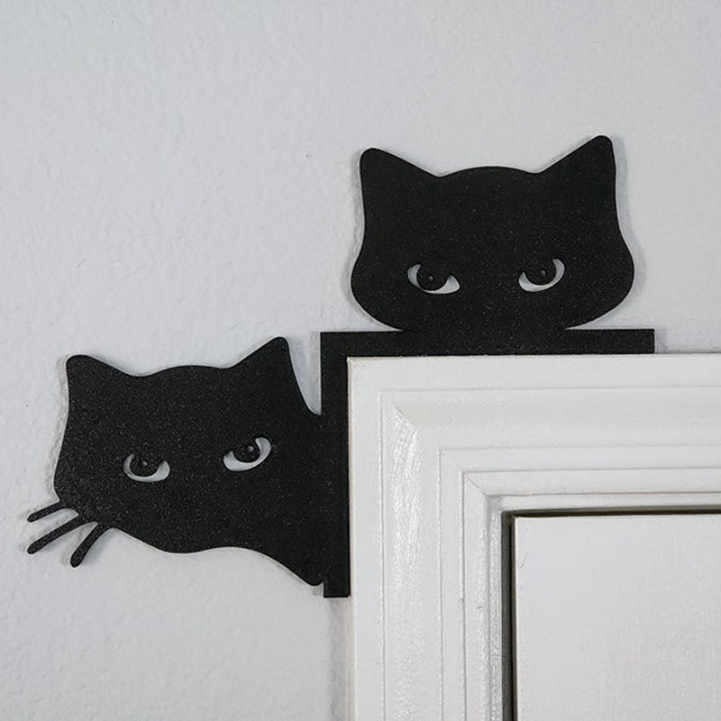 Adorable Cat Door Topper